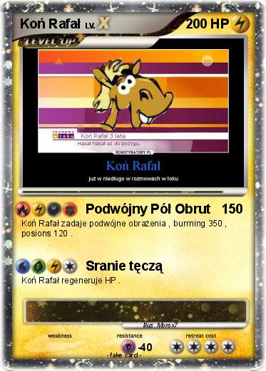 Pokemon Koń Rafał