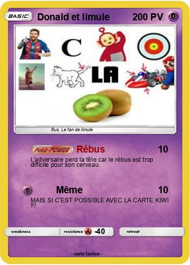 Pokemon Donald et limule