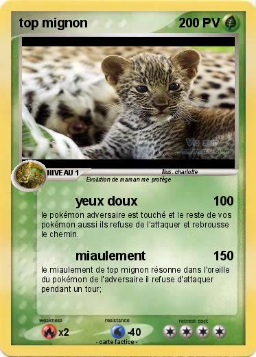 Pokemon top mignon
