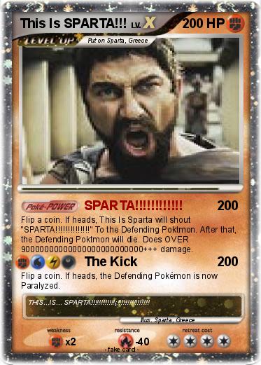 Pokemon This Is SPARTA!!!