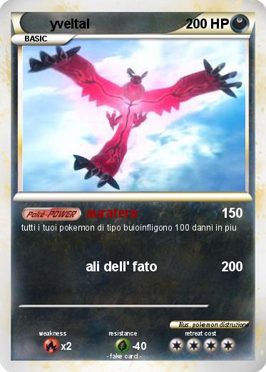 Pokemon yveltal