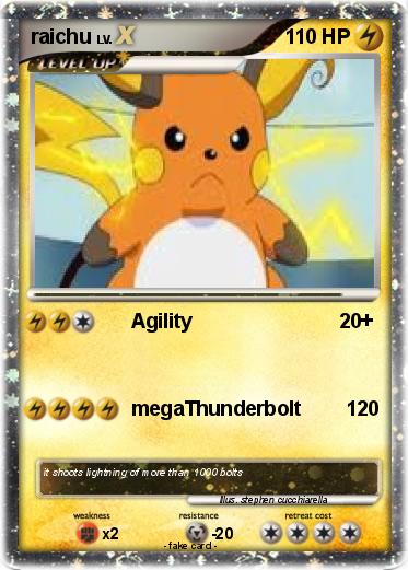 Pokemon raichu
