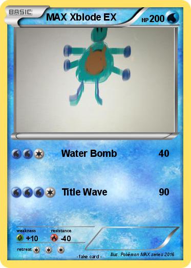 Pokemon MAX Xblode EX