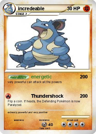 Pokemon incredeable