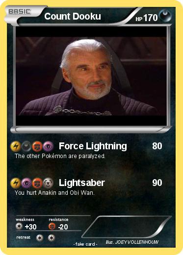 Pokemon Count Dooku