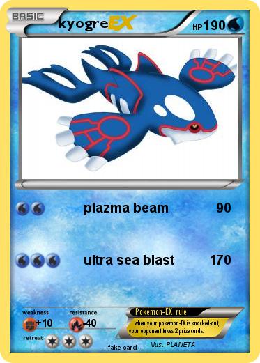 Pokemon kyogre
