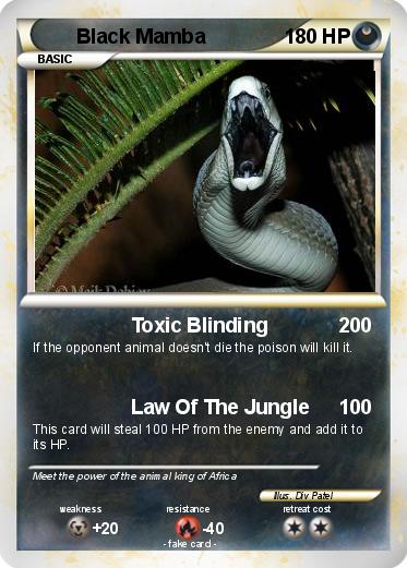 Pokemon Black Mamba