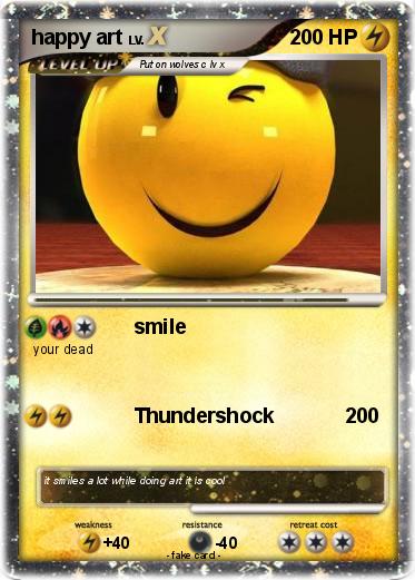Pokemon happy art