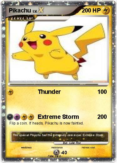 Pokemon Pikachu