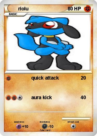 Pokemon riolu