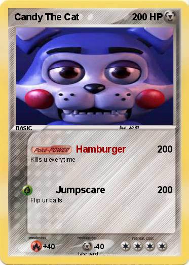 Pokemon Candy The Cat
