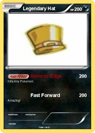 Pokemon Legendary Hat