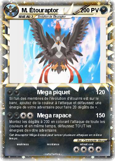 Pokemon M. Étouraptor