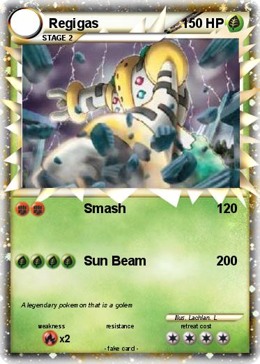 Pokemon Regigas