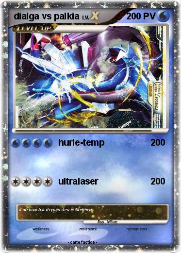 Pokemon dialga vs palkia