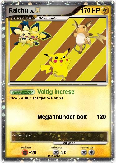 Pokemon Raichu