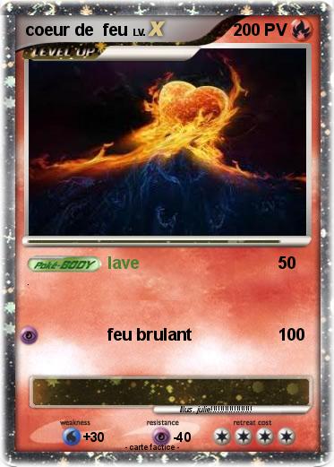 Pokemon coeur de  feu