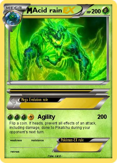 Pokemon Acid rain