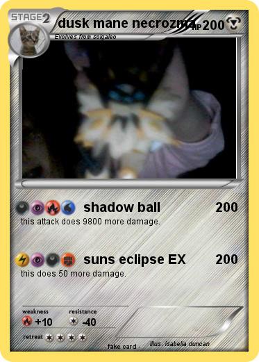 Pokemon dusk mane necrozma