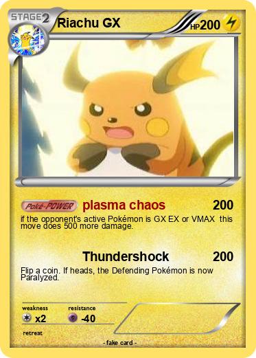 Pokemon Riachu GX