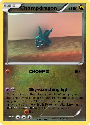 Pokemon Chompdragon