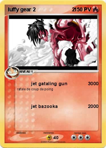 Pokemon luffy gear 2                         2 