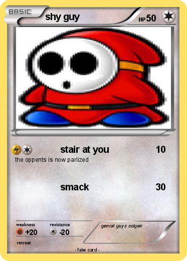 Pokemon shy guy