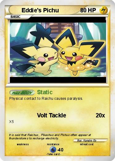 Pokemon Eddie's Pichu