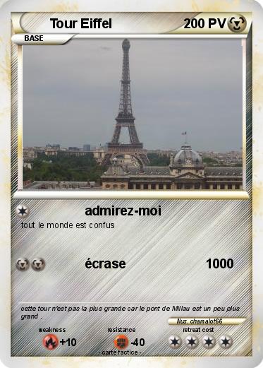 Pokemon Tour Eiffel