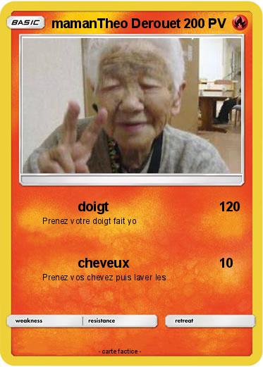 Pokemon mamanTheo Derouet