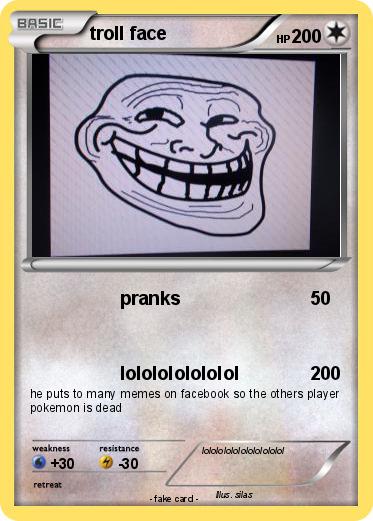 Pokemon troll face