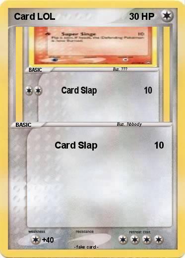 Pokemon Card LOL
