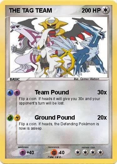 Pokemon THE TAG TEAM