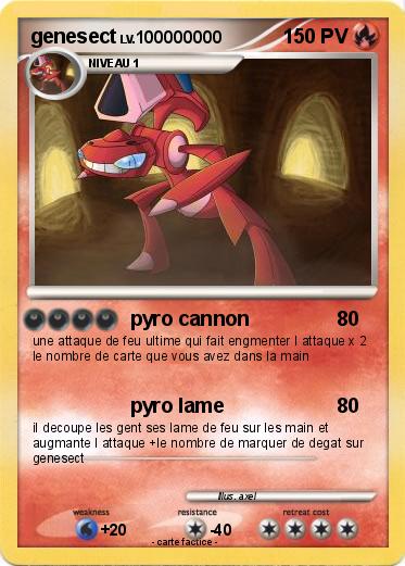 Pokemon genesect
