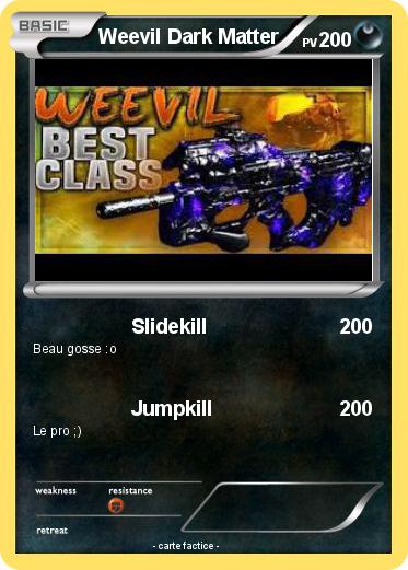 Pokemon Weevil Dark Matter