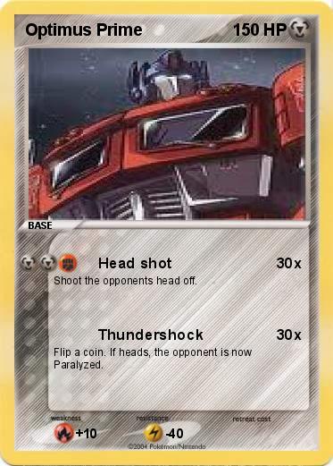 Pokemon Optimus Prime