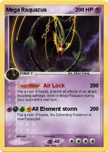 Pokemon Mega Raquazua