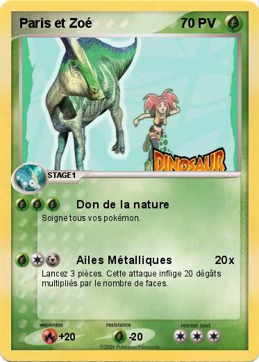 Pokemon Paris et Zoé
