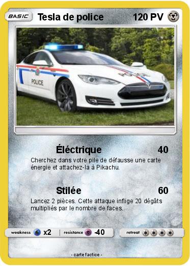 Pokemon Tesla de police