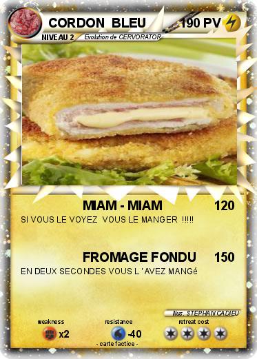 Pokemon CORDON  BLEU