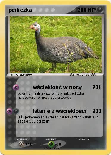 Pokemon perliczka