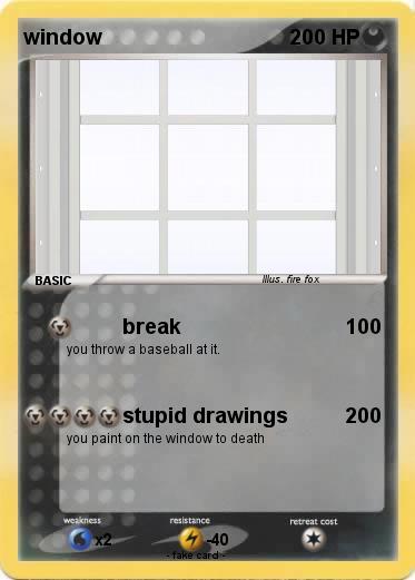 Pokemon window