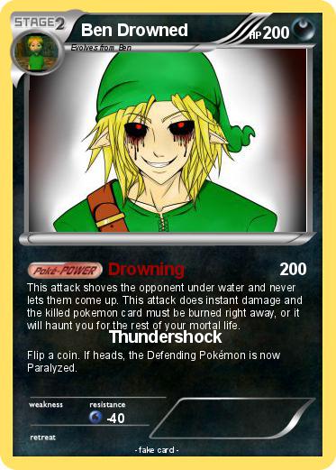 Pokemon Ben Drowned