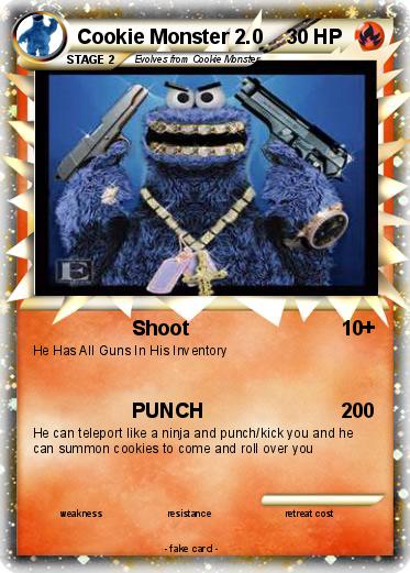 Pokemon Cookie Monster 2.0