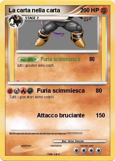 Pokemon La carta nella carta