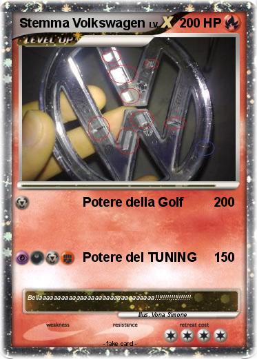 Pokemon Stemma Volkswagen