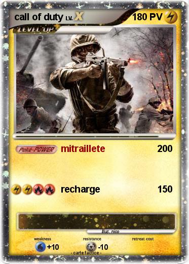 Pokemon call of duty
