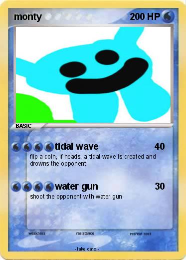 Pokemon monty