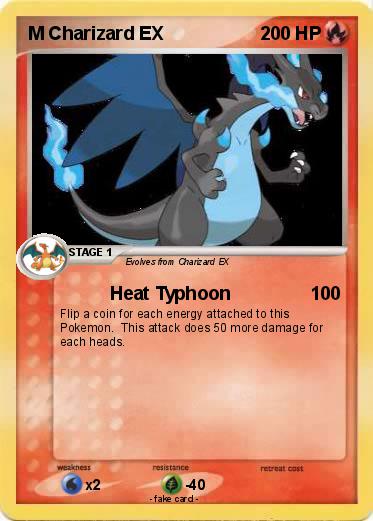 Pokemon M Charizard EX