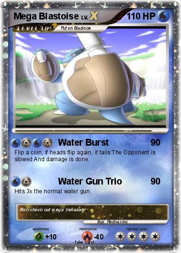 Pokemon Mega Blastoise
